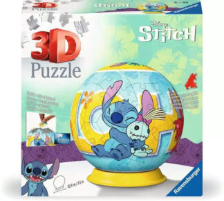 Puzzle Puzzle Ravensburger 11596 3D Puzzleball Stitch (ord.min.1.00 unità)