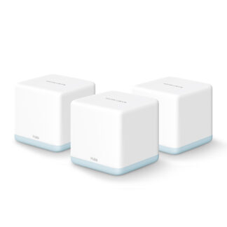 Set mesh Mercusys HALO H30 3 PACK HALO H AC1200 Whole Home White e Blu Set mesh Wi Fi (ord.min.1.00unità)