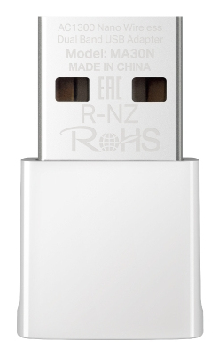 Adattatore WI FI Adattatore Mercusys MA30N AC1300 White (ord.min.1.00 unità)