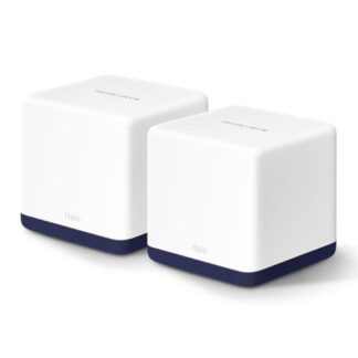 Set mesh Wi Fi Set mesh Mercusys HALO H50G 2 PACK HALO H AC1900 White e Black (ord.min.1.00 unità)