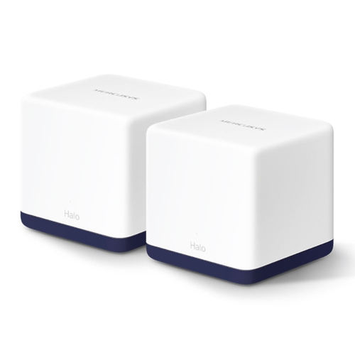 Set mesh Wi Fi Set mesh Mercusys HALO H50G 2 PACK HALO H AC1900 White e Black (ord.min.1.00 unità)