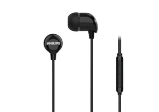 Auricolari microfono filo Auricolari microfono filo Philips TAE2146BK 00 2000 SERIES Rich bass B (ord.min.1.00 unità)