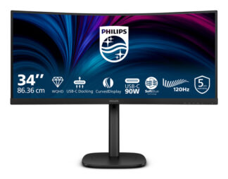 Monitor Monitor Philips 34B2U3600C 00 3000 SERIES Curvo Black (ord.min.1.00 unità)