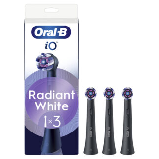 Ricambio spazzolino elettrico Spazzolino ricambio Oral B IO SERIES Radiant White Black (ord.min.1.00 unità)