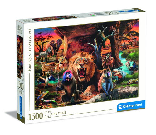 Puzzle Puzzle Clementoni 31724 HIGH QUALITY COLLECTION Tribal Society (ord.min.1.00 unità)