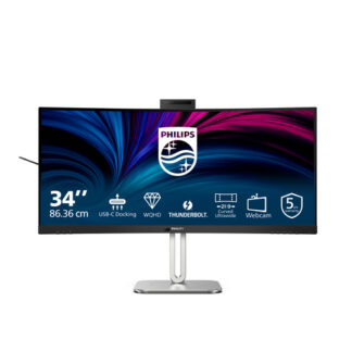 Monitor Monitor Philips 34B2U6603CH 00 6000 SERIES Curvo Antracite (ord.min.1.00 unità)