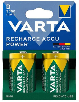 Batteria Torcia D ricaricabile Batteria Torcia D ricaricabile Varta 56720101412 RECHARGE ACCU POWER (ord.min.1.00 unità)
