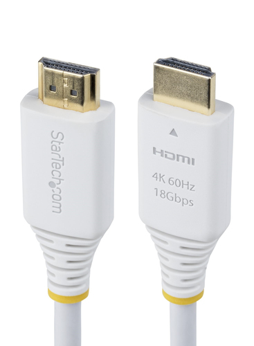 Cavo HDMI Cavo HDMI Startech.Com HDMI2 CABLE 4K60 6FW 2.0 Premium White (ord.min.1.00 unità)