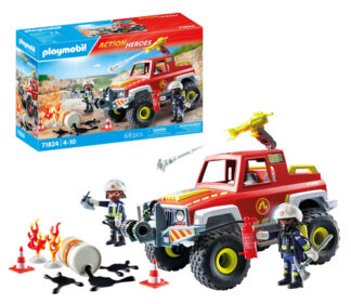 Costruzioni Costruzioni Playmobil 71824 ACTION HEROES Pick-up dei pompieri (ord.min.1.00 unità)