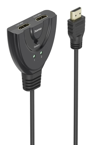 Switch HDMI Switch HDMI Hama 00205323 2.0 4K Black (ord.min.1.00 unità)