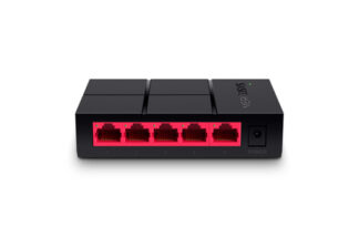 Switch di rete Switch di rete Mercusys MS105G Black e Red (ord.min.1.00 unità)