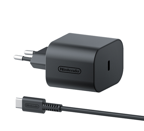 Caricabatterie videogioco Caricabatterie Nintendo 10015096 SWITCH 2 USB C Black (ord.min.1.00 unità)
