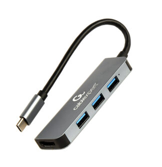 Hub multiporta HUB Gembird A CM COMBO2 01 CABLEXPERT USB C Grey (ord.min.1.00 unità)