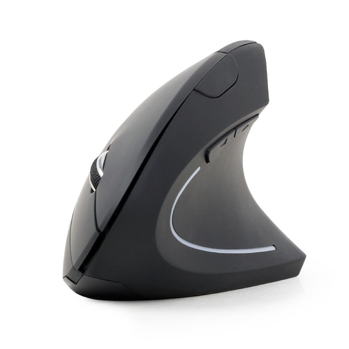 Mouse Mouse Gembird MUSW ERGO 01 ERGONOMIC Black (ord.min.1.00 unità)