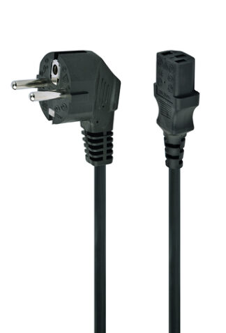 Cavo alimentazione Cavo alimentazione Gembird PC 186 VDE CABLEXPERT Black (ord.min.1.00 unità)