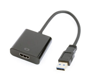 Cavo adattatore Cavo adattatore Gembird A USB3 HDMI 02 CABLEXPERT Black (ord.min.1.00 unità)