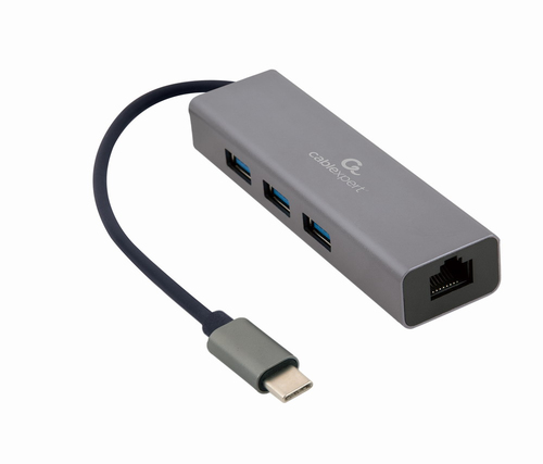 Adattatore di rete Adattatore di rete Gembird A CMU3 LAN 01 CABLEXPERT USB C Gray (ord.min.1.00 unità)