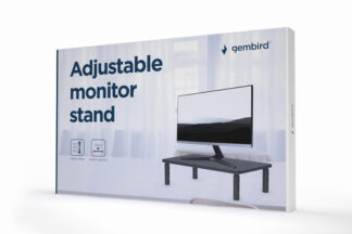 Supporto monitor TV scrivania Supporto monitor TV scrivania Gembird MS TABLE 01 Black (ord.min.1.00 unità)