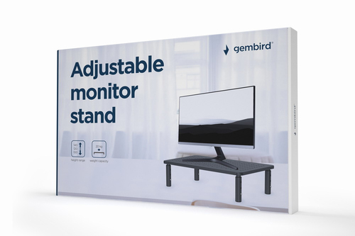 Supporto monitor TV scrivania Supporto monitor TV scrivania Gembird MS TABLE 01 Black (ord.min.1.00 unità)