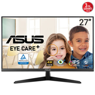 Monitor Monitor Asus 90LM09U3 B01170 EYE CARE VY27UQ Black (ord.min.1.00 unità)
