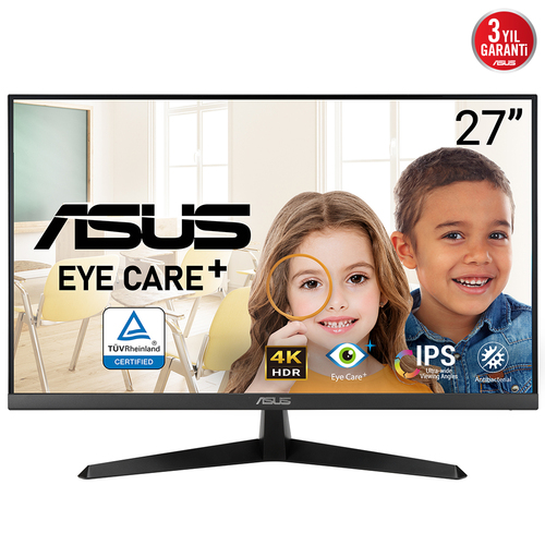 Monitor Monitor Asus 90LM09U3 B01170 EYE CARE VY27UQ Black (ord.min.1.00 unità)
