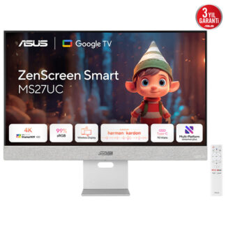 Monitor Monitor Asus 90LM0A3H B01O70 ZENSCREEN Smart MS27UC Silver (ord.min.1.00 unità)