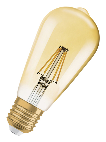 Lampadina led decorativa Lampadina led Osram VINTAGE 1906 CLASSIC EDISON (ord.min.1.00 unità)