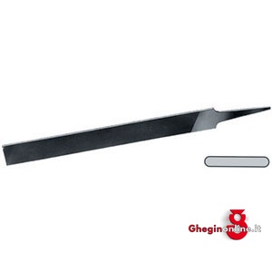 LIME PIATTE PER SEGHE TAGLIO MEZZODOLCE; CON 2 BORDI TONDI 2386G 10 LIME PIATTE X SEGHE mill saw files Orig. Hasen-Feilen