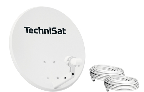 Kit parabola Kit parabola Technisat 2060 2882 60 Twin LNB con cavo 10m Grey (ord.min.1.00 unità)