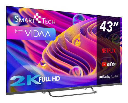 Televisore Tv Smart Tech 43FV02V Black (ord.min.1.00 unità)