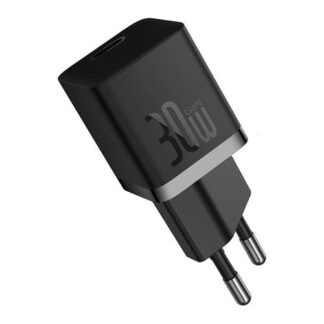 Caricabatterie USB Caricabatterie Baseus CCGN070401 FAST CHARGER GaN5 30W mini Black (ord.min.1.00 unità)