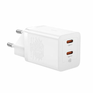 Caricabatterie USB Caricabatterie Baseus CCGP180102 FAST CHARGER GaN5 Pro 40W White (ord.min.1.00 unità)