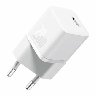 Caricabatterie USB Caricabatterie Baseus CCGN050102 FAST CHARGER GaN5 20W mini White (ord.min.1.00 unità)