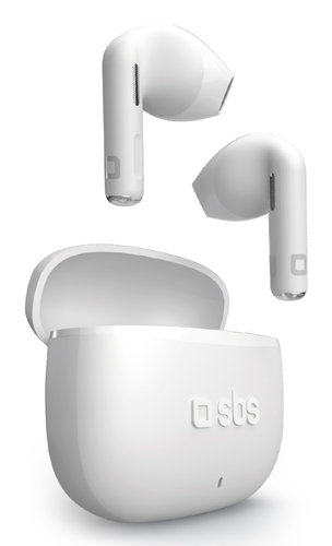 Auricolari microfono bluetooth Auricolari microfono bluetooth Sbs TEEARTWSGOPODSW GO PODS Tws White (ord.min.1.00 unità)