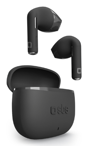 Auricolari microfono bluetooth Auricolari microfono bluetooth Sbs TEEARTWSGOPODSK GO PODS Tws Black (ord.min.1.00 unità)