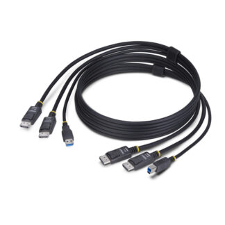 Cavo adattatore Cavo adattatore Startech.Com DDU1226 KVM CABLE KVM Dual DisplayPort e (ord.min.1.00 unità)