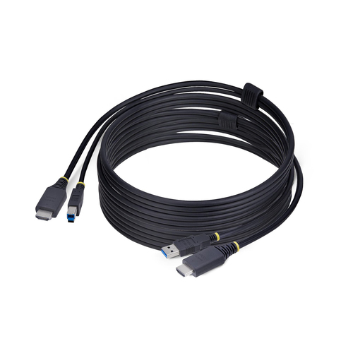 Cavo adattatore Cavo adattatore Startech.Com HU12210 KVM CABLE KVM HDMI e USB Black (ord.min.1.00 unità)