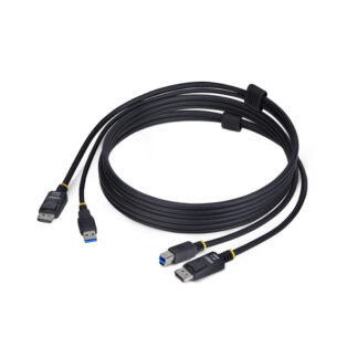Cavo adattatore Cavo adattatore Startech.Com DU1226 KVM CABLE KVM DisplayPort e USB Bl (ord.min.1.00 unità)