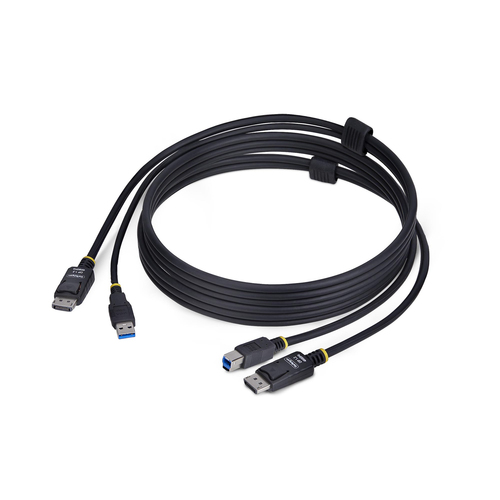 Cavo adattatore Cavo adattatore Startech.Com DU1226 KVM CABLE KVM DisplayPort e USB Bl (ord.min.1.00 unità)