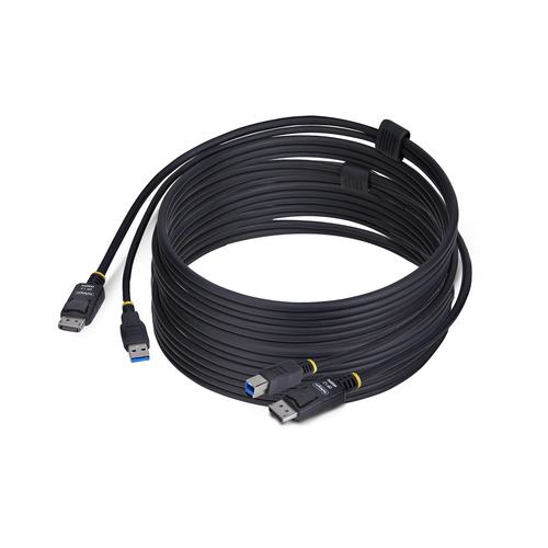 Cavo adattatore Cavo adattatore Startech.Com DU12210 KVM CABLE KVM DisplayPort e USB B (ord.min.1.00 unità)