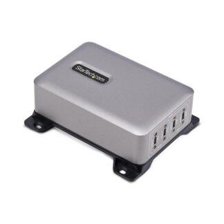 Caricabatterie USB Caricabatterie Startech.Com 424DEU USB C CHARGER 240W GaN Gray e Black (ord.min.1.00 unità)