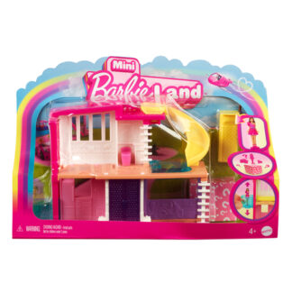 Set bambola Mattel HYF44 BARBIE LAND Mini casetta dei sogni Assortito Set bambola (ord.min.1.00unità)