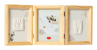 Prime impronte Prime impronte Tiny Love 3333166081 TYNY CREATIONS Cornice tripla wood (ord.min.1.00 unità)