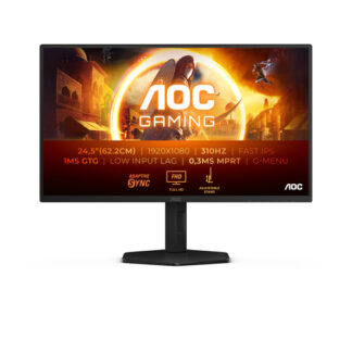 Monitor Aoc 25G4SXU Black Monitor (ord.min.1.00unità)