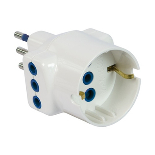 Adattatore presa elettrica Adattatore Fme Fanton 82670 E Bianco (ord.min.1.00 unità)
