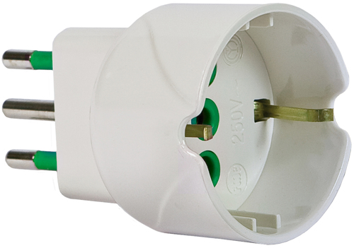 Adattatore presa elettrica Adattatore Fme Fanton 82600 E Bianco (ord.min.1.00 unità)
