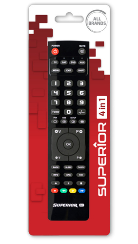 Telecomando tv programmabile Telecomando tv programmabile Sicetech 8891860 UNITRONIC Superior 4in1 (ord.min.1.00 unità)