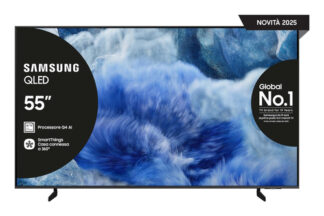 Televisore Tv Samsung QE55Q8FAAUXZT SERIE 8 Vision AI Gray e Black (ord.min.1.00 unità)