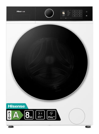 Lavatrice libera installazione Lavatrice Hisense 20015293 WF5I8043BWF White e Black (ord.min.1.00 unità)