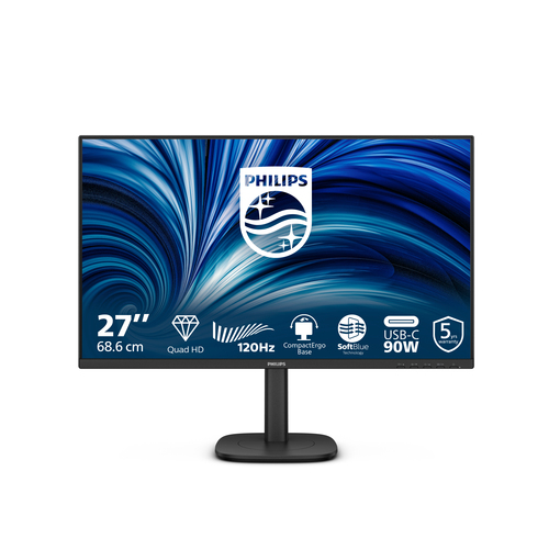 Monitor Monitor Philips 27B2U3601 00 3000 SERIES Black (ord.min.1.00 unità)